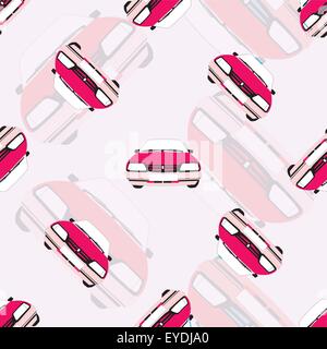 Vector background transparent avec les enfants toy cars Illustration de Vecteur