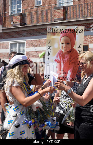 Nouveaux élèves célèbrent le début de leurs études à Kristianstad, Suède, Allemagne Banque D'Images