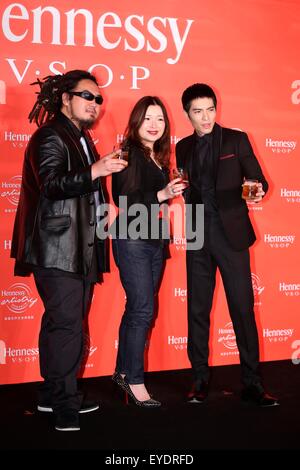 Taipei, Taiwan, Chine. 27 juillet, 2015. Jam Hsiao assiste à la conférence de presse d'Hennessy artistry à Taipei, Taiwan, Chine, le 27 juillet, 2015. © TopPhoto/Alamy Live News Banque D'Images