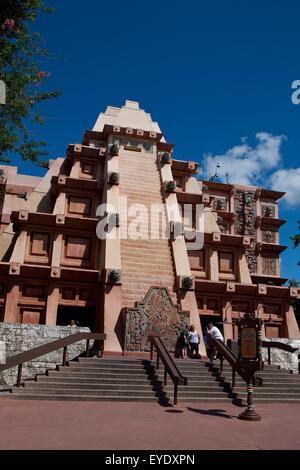 Pavillon du Mexique, World Showcase, Epcot Center, Walt Disney World, Orlando, Floride, États-Unis d'Amérique Banque D'Images