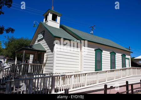 Geneso School, Pioneer Museum, Paso Robles, Californie, États-Unis d'Amérique Banque D'Images