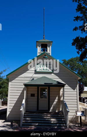 Geneso School, Pioneer Museum, Paso Robles, Californie, États-Unis d'Amérique Banque D'Images