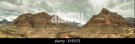 Panorama du Grand Canyon USA, Nevada beau paysage Banque D'Images
