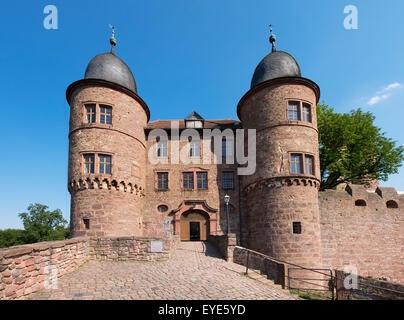 Burg, château de Wertheim Wertheim, Tauberfranken, Bade-Wurtemberg, Allemagne Banque D'Images