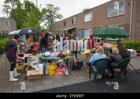 Marché de l'occasion aux Pays Bas Banque D'Images