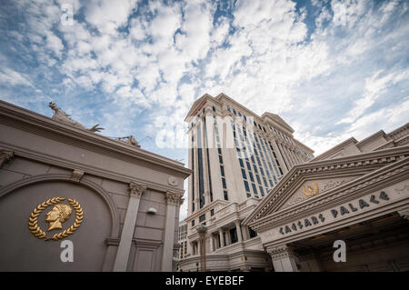 Las Vegas, Nevada Usa - 9 septembre 2013 : Caesars Palace hotel et casino à Las Vegas Strip. Banque D'Images