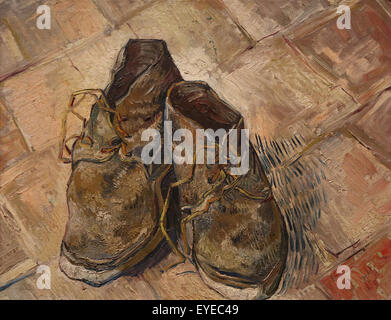 Vincent van Gogh (1853-1890). Peintre hollandais. Chaussures, 1888. Huile sur toile. Metropolitan Museum of Art de New York. USA. Le postimpressionnisme Banque D'Images