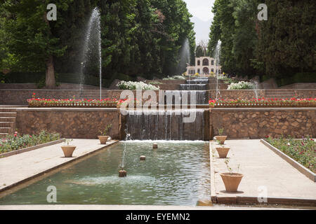 Jardin Qajar (Bagh-e Shahzade) ; Mahan, Iran Banque D'Images