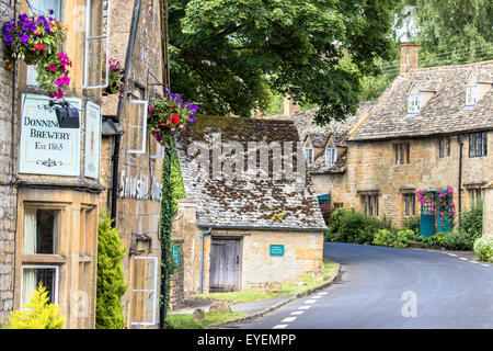 Le village de Cotswold Snowshill, Gloucestershire, England, UK Banque D'Images