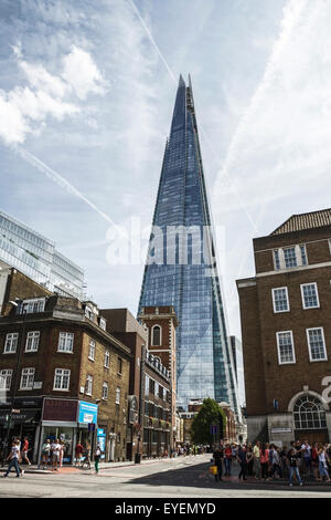The Shard Skyscraper, Londres, Angleterre, Royaume-Uni. Shard Londres Banque D'Images