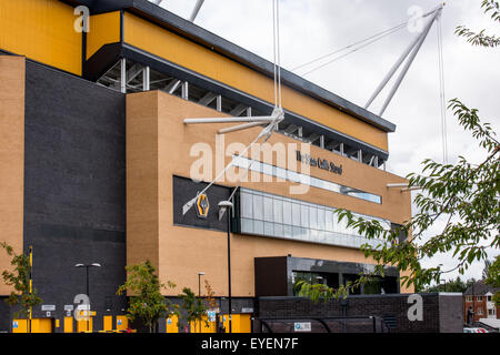 Terrain de football de Wolverhampton Wanderers Banque D'Images