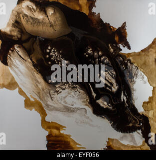 L'or noir 22/02/2015 - 21ème siècle Dorothee Delornoir Banque D'Images