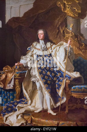 Louis XV (1710-1774), Roi de France 10/12/2013 - 18e siècle Collection Banque D'Images