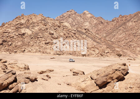 Aventure 4x4, le sud du Sinaï, Sharm el-Sheikh, Egypte Banque D'Images