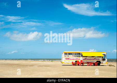 Casino Beach, la plus longue plage du monde, Rio Grande do Sul, Brésil Banque D'Images