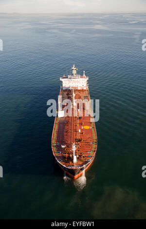 Antenne de pétroliers en mer Banque D'Images