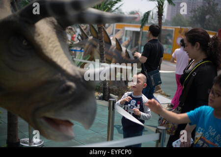 DinoLand à Arena Wukesong, à Beijing, Chine Banque D'Images