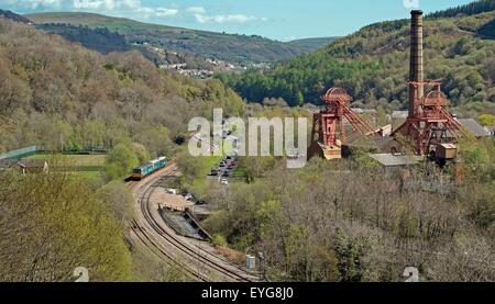 La vallée de Rhondda Banque D'Images