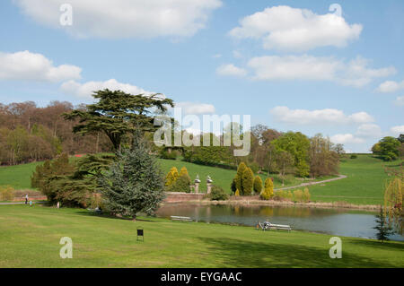 Staunton Harold Hall dans le Leicestershire, Angleterre, Royaume-Uni Banque D'Images