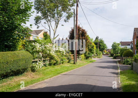 Dans Netherstreet Wiltshire hameau appelé UK Banque D'Images