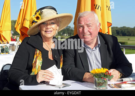 Berlin, Allemagne, 'Hans-Ullrich' Ulli Wegner, boxe, avec sa femme Margret Banque D'Images