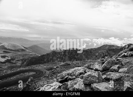 Le Mont Evans - Colorado Banque D'Images