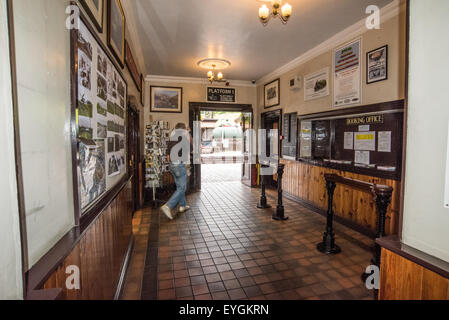 Severn Valley Railway gare entrée bridgnorth shropshire uk Banque D'Images