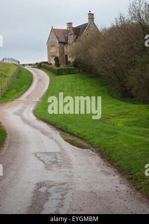 UK, Cotswolds, Ilmington, farm house ; Foxcote Banque D'Images