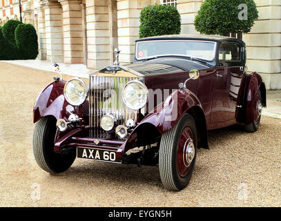 1938 Rolls-Royce Phantom 11Petit Freestone & Webb coupé au Concourse d'élégance 2014 Hampton Court Palace Banque D'Images