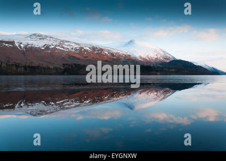 À plus de Thirlmere à helvellyn Banque D'Images