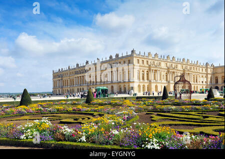 Chateau Versailles jardin et parc de l'Ile de france France Europe Banque D'Images