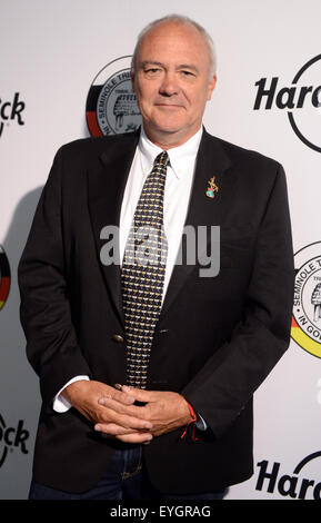 Berlin, Allemagne. 29 juillet, 2015. Directeur général de l'Hard Rock Café International, Hamish Dodds, pose à Berlin, Allemagne, 29 juillet 2015. Photo : BRITTA PEDERSEN/dpa/Alamy Live News Banque D'Images