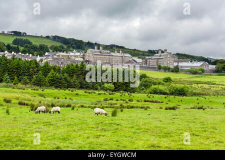La prison de Dartmoor, Princetown, Dartmoor, dans le Devon, England, UK Banque D'Images