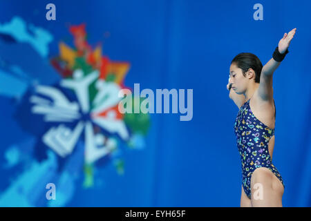 Kazan, Russie. 29 juillet, 2015. Itahashi minami (JPN) Plongée : 16e Championnats du monde FINA 2015 Kazan féministe 10m plate-forme préliminaire à Aquatics Palace à Kazan, Russie . Credit : Yohei Osada/AFLO SPORT/Alamy Live News Banque D'Images