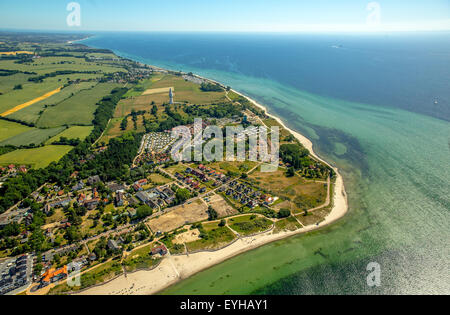 Pelzerhaken, la mer Baltique, la baie de Lübeck, Neustadt in Holstein, Schleswig-Holstein, Allemagne Banque D'Images