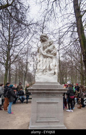 Parc de Bruxelles Banque D'Images