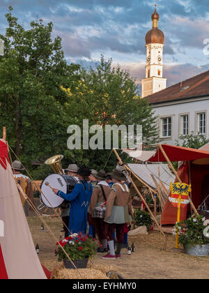 Landsberg am Lech, Ruethenfest 2015 - Bavière, Allemagne Banque D'Images