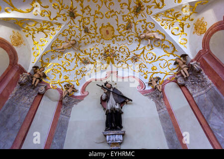 L''Église de pèlerinage baroque de l'Assomption, Klokoty, Tabor, République tchèque, la Bohême du Sud Banque D'Images