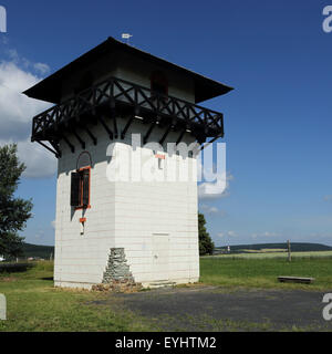 Reconstruction d'une tour romaine près de Idstein en Hesse, Allemagne. Banque D'Images