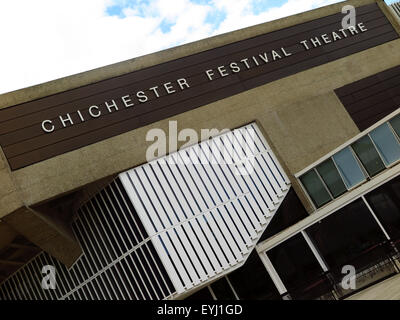 Entrée du Festival de Théâtre de Chichester dans le West Sussex Banque D'Images