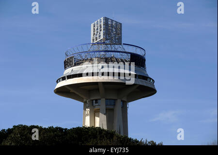 Italie, Rome, EUR, restaurant panoramique il Fungo Banque D'Images