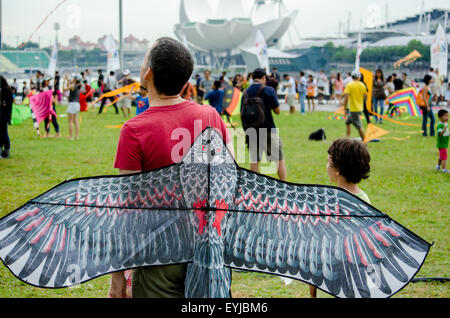 Singapour Kite Festival, 2014 Banque D'Images