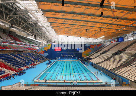 Kazan, Russie. 30 juillet, 2015. Vue générale Piscine : 16e Championnats du monde FINA 2015 session pratique à Kazan Kazan Arena de Kazan, Russie . Credit : Yohei Osada/AFLO SPORT/Alamy Live News Banque D'Images