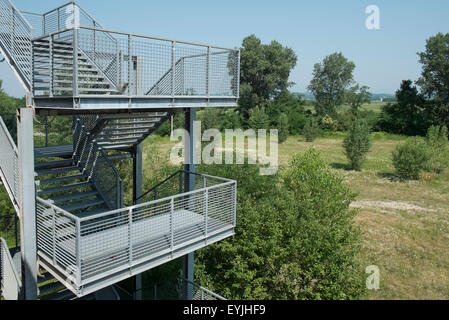 Escaliers de secours Banque D'Images