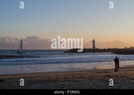 Santa Cruz, CA, USA. 30 juillet, 2015. Un regard sur le phare Walton près de Seabright State Beach Santa Cruz CA © Marty Bicek/ZUMA/Alamy Fil Live News Banque D'Images