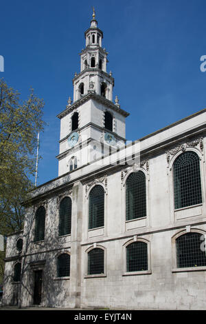 Saint Clement Danes Church Strand Londres Angleterre Banque D'Images