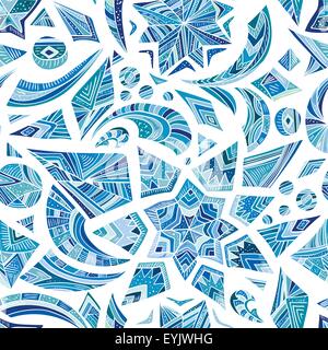 Transparente avec motif vectoriel formes abstraites pour cadeau carte invitation d'affiches Illustration de Vecteur