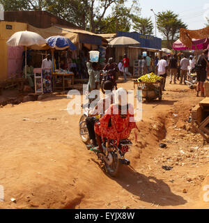 L'Afrique, Cameroun, Province du Nord, la ville de Garoua, le marché Banque D'Images