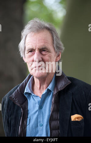 Journaliste et auteur anglais, John Keay, apparaissant à l'Edinburgh International Book Festival Banque D'Images