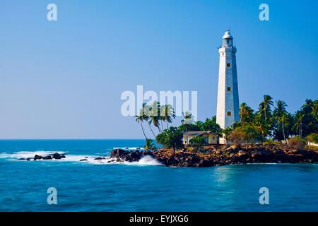 Sri Lanka, Province du Sud, district de Matara, phare de Dondra Banque D'Images